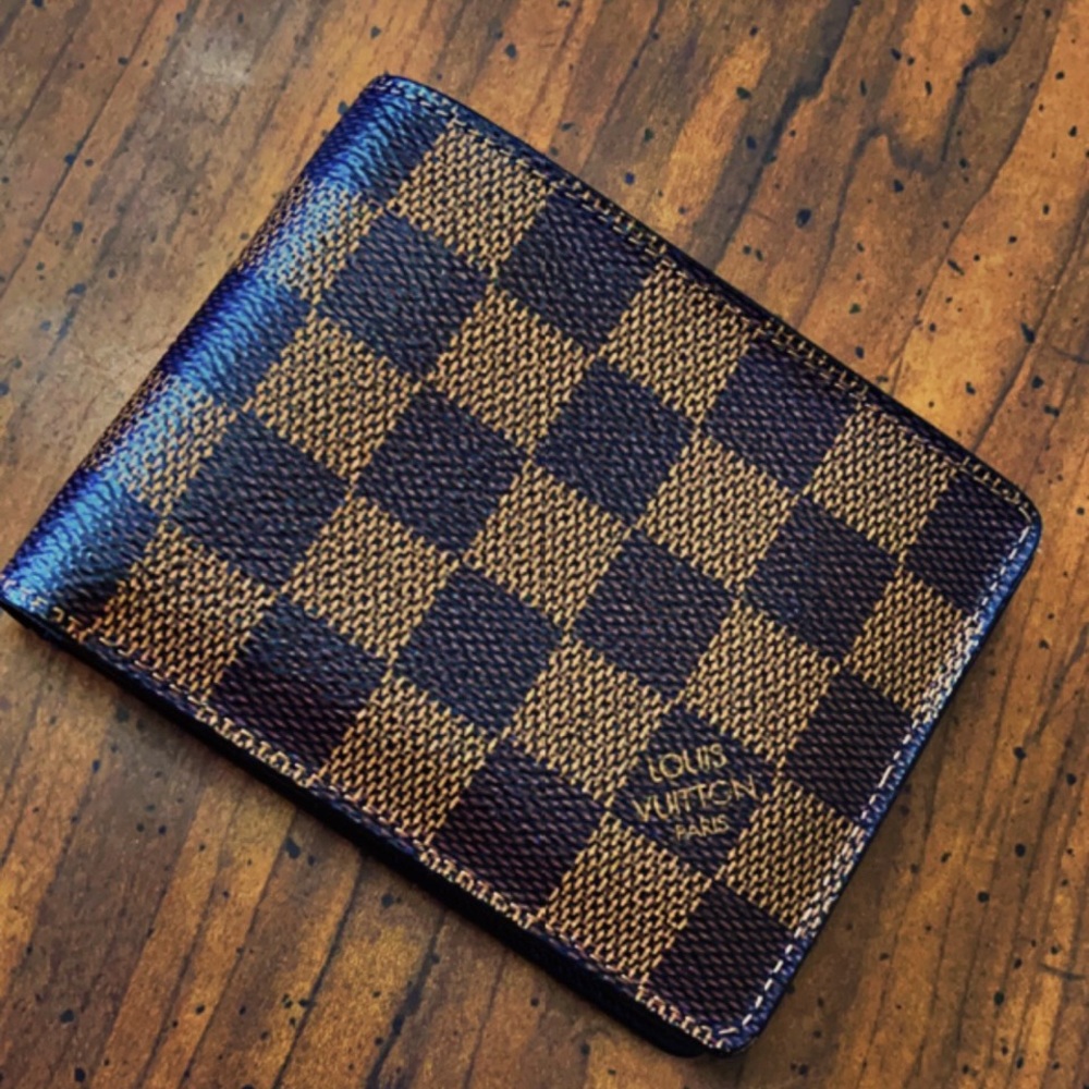 LOUIS VUITTON DAMIER EBENE MENS WALLET